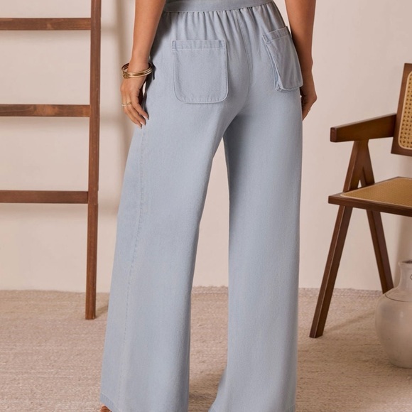 SORAYE WAIST TIE JEANS - Picture 2 of 5